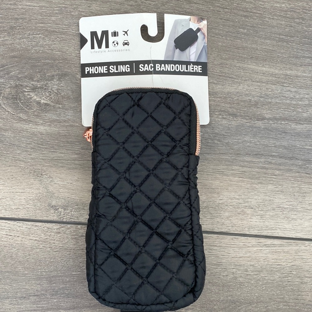 NWT Quilted Phone Sling